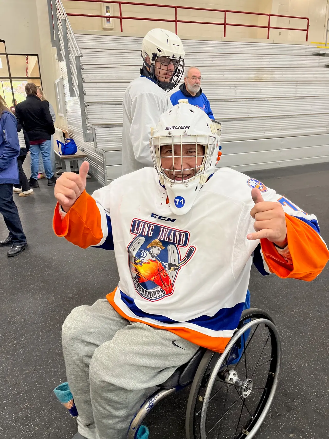 RoughRiders vs. Capital District Sled Warriors, Albany NY — photo 16