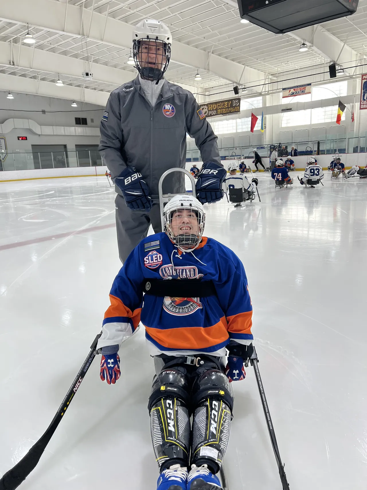 Scrimmage vs. Portledge School Ice Hockey Team — photo 1